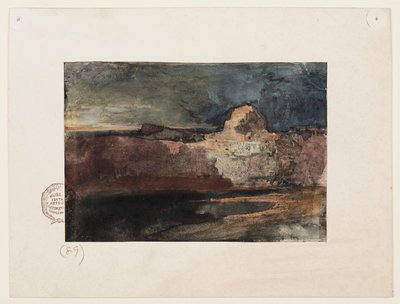 荒天のグランドキャニオン、アリゾナ州 作： Thomas Moran