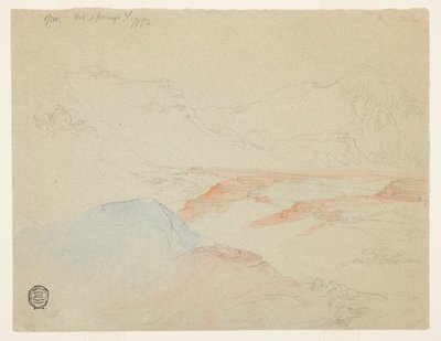 ホット スプリングス、イエローストーン 作： Thomas Moran