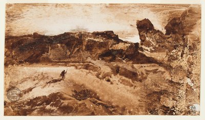 砂漠で、アリゾナ 作： Thomas Moran
