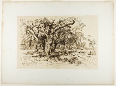 マルフォード・オーチャード（イーザンプトン 作： Thomas Moran