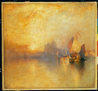 乳白色のヴェネツィア 作： Thomas Moran
