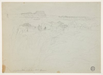 ショショーニ滝、スネークリバー、アイダホ州 作： Thomas Moran