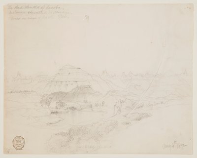 ダコタの悪い土地 作： Thomas Moran