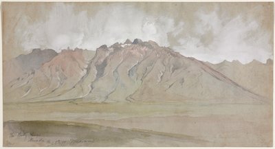 ネバダ州ルビー山脈 作： Thomas Moran