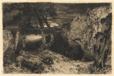 アリゾナの夕暮れ 作： Thomas Moran