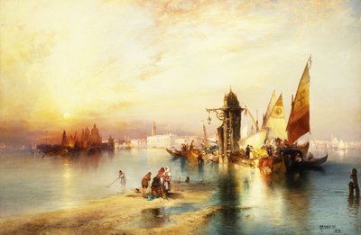 ヴェネツィア、 作： Thomas Moran