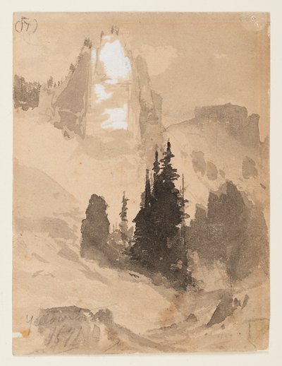 イエローストーン 作： Thomas Moran