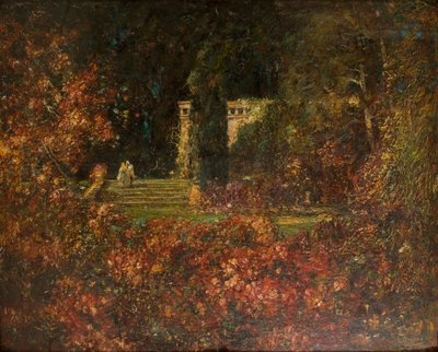 「記憶の庭」、1884～1930年 作： Thomas Mostyn