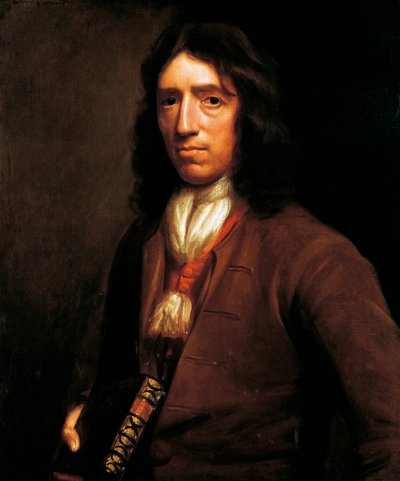 ウィリアム・ダンピア（1651-1715）の肖像 イギリスの周航船員、水文学者、海事商人、海賊、浮浪者 トーマス・マレー作 絵画 1698年頃 作： Thomas Murray