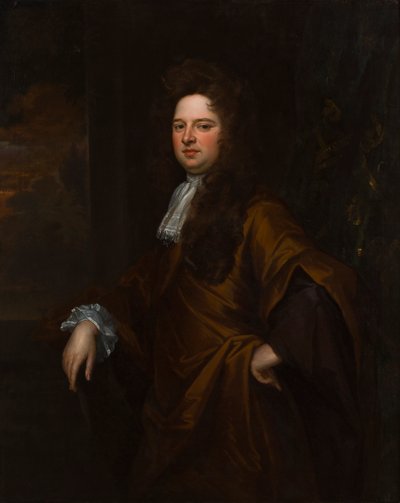 自画像と思われる男性の肖像」（油彩・キャンバス） 作： Thomas Murray