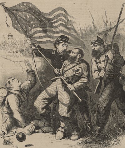 ギャランカラーベアラー 作： Thomas Nast