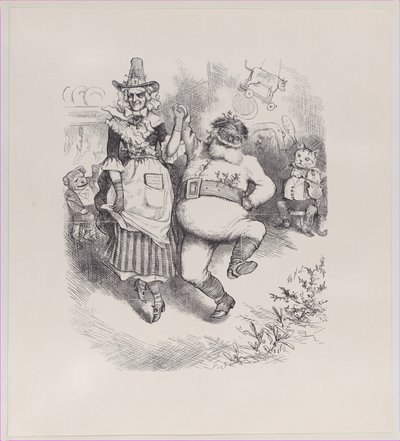 メリー クリスマス、1880 年 1 月 3 日、1880 年 1 月 3 日。 作： Thomas Nast