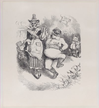 メリー クリスマス、1880 年 1 月 3 日、1880 年 1 月 3 日。 作： Thomas Nast