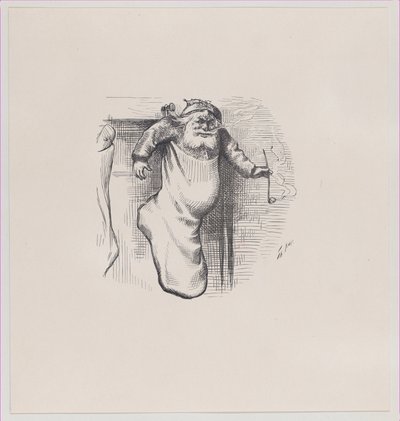 満杯の靴下、1879 年 1 月 4 日、1879 年 1 月 4 日。 作： Thomas Nast