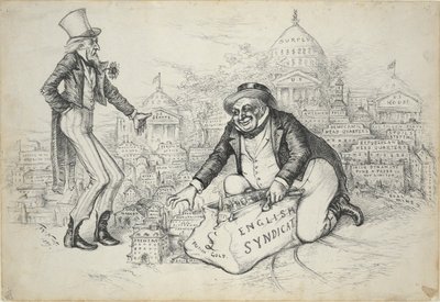 イングリッシュ シンジケート (ブリティッシュ ゴールド) 作： Thomas Nast