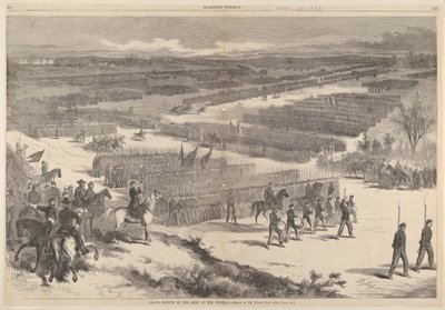 ポトマック軍の総説-1863年10月10日、ハープからトーマスナスト氏が描いた。 作： Thomas Nast