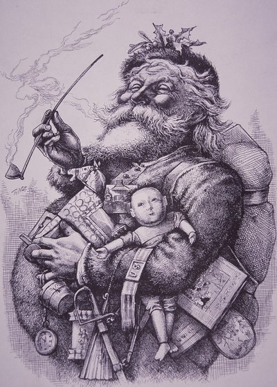 サンタクロース 作： Thomas Nast