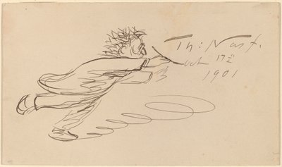 署名、「TH. ナスト、1901 年 10 月 17 日」 作： Thomas Nast