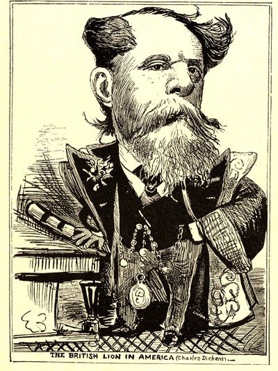 1867〜68年のアメリカのブリティッシュライオン 作： Thomas Nast