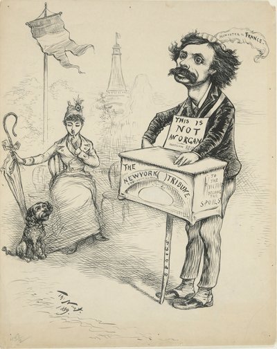 戦利品は勝利者へ 作： Thomas Nast