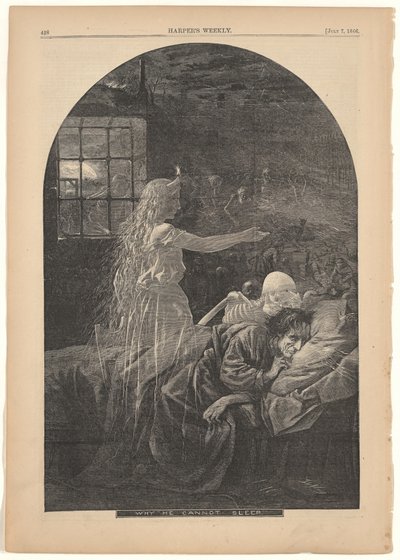 彼が眠れない理由 作： Thomas Nast