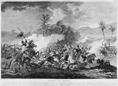 1798年10月8日のセディマンの戦い 作： Thomas Naudet