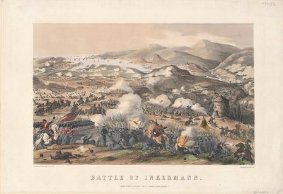 1854年、1854年11月5日のインカーマンの戦い 作： Thomas Packer