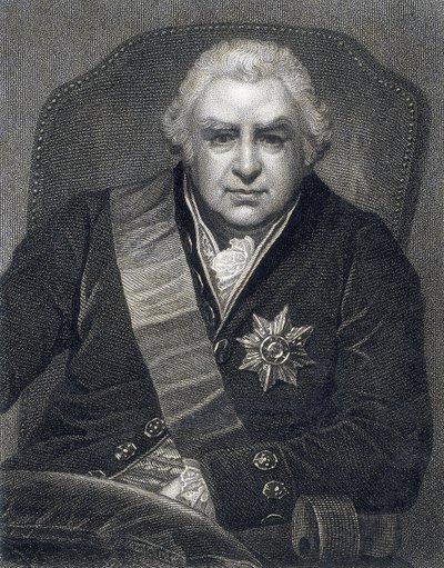 ジョセフ・バンクス、王立協会PRSの会長、植物学者、1800年代 作： Thomas Philips