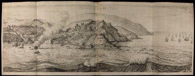地図、タンジールの図面 作： Thomas Phillips