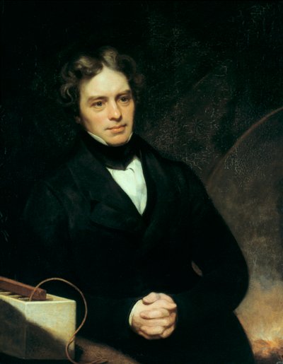 マイケルファラデー、イギリスの化学者および物理学者、1842年 作： Thomas Phillips
