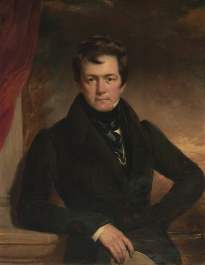 チャールズ・フレデリック・シュラーバーグの肖像、ロンドン、1827年 作： Thomas Phillips