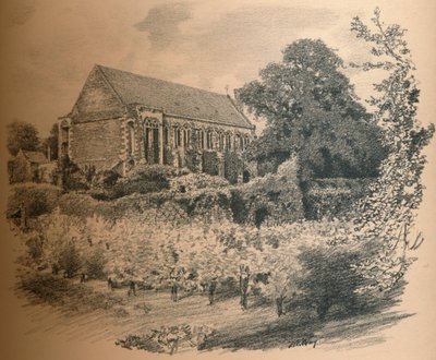 ホール、エルサム宮殿、1902 作： Thomas Robert Way