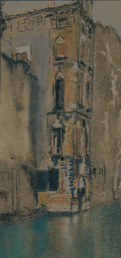 旧マーブルホール、ヴェネツィア、c1904 作： Thomas Robert Way