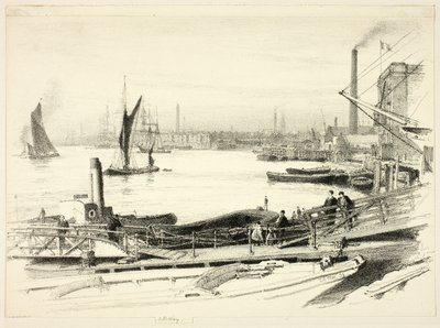 西インド港 作： Thomas Robert Way