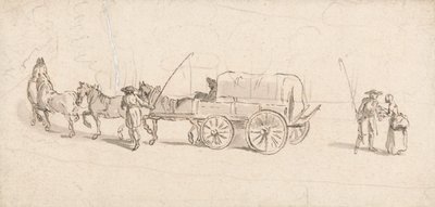 馬車と馬のフィギュア 作： Thomas Ross