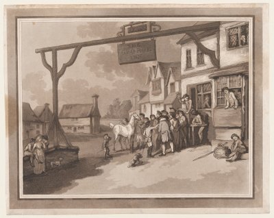 クローリー ブライトヘルムストーンへの遠足、1790 年 6 月 1 日、1790 年 6 月 1 日。作成者: Thomas Rowlandson、Samuel Alken。 作： Thomas Rowlandson, Samuel Alken