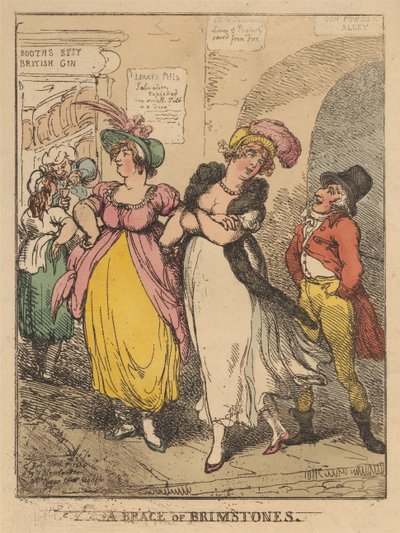 2匹のブリムストーン 作： Thomas Rowlandson