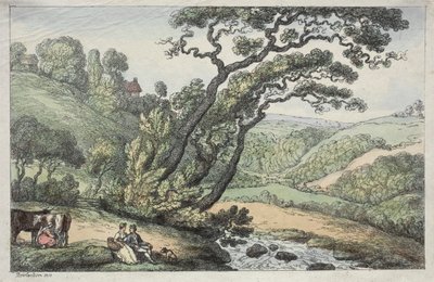 コーニッシュ ビュー 作： Thomas Rowlandson