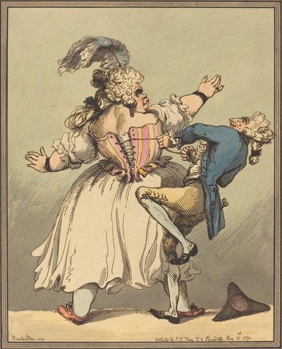 少しきつい 作： Thomas Rowlandson