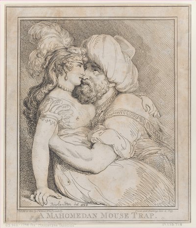 マホメダンのネズミ捕り、1800 年 2 月 20 日、1800 年 2 月 20 日。 作： Thomas Rowlandson