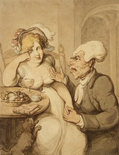 新しい祈りの形 作： Thomas Rowlandson