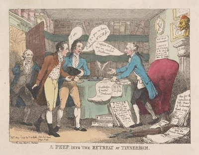 ティネヒンチでのリトリートの様子 作： Thomas Rowlandson
