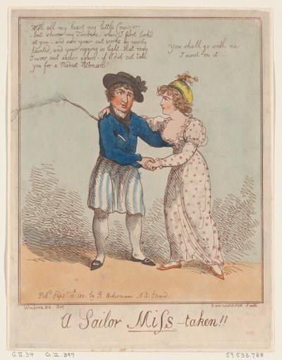 1801 年 9 月 12 日、1801 年 9 月 12 日。 作： Thomas Rowlandson