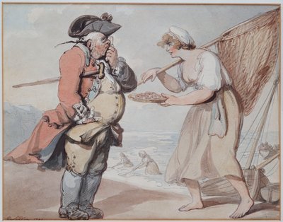 エビ、サー？、1799 作： Thomas Rowlandson