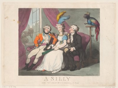 愚かな、1800 年 6 月 26 日。、1800 年 6 月 26 日。 作： Thomas Rowlandson