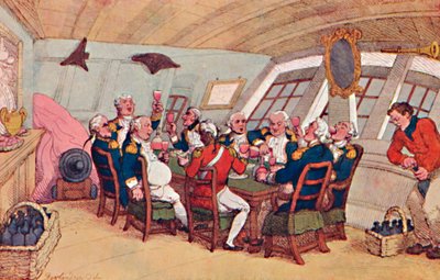 居心地の良いキャビン、c1810、1904 作： Thomas Rowlandson