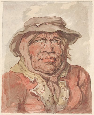 兵士の未亡人 作： Thomas Rowlandson