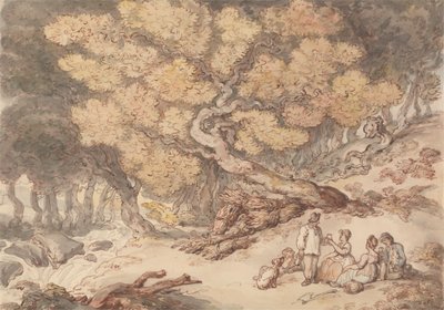 Um Piquenique de Lenhador 作： Thomas Rowlandson