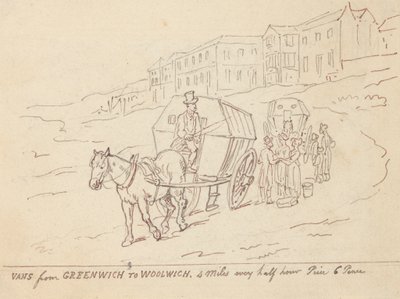 アルバムの描画 作： Thomas Rowlandson