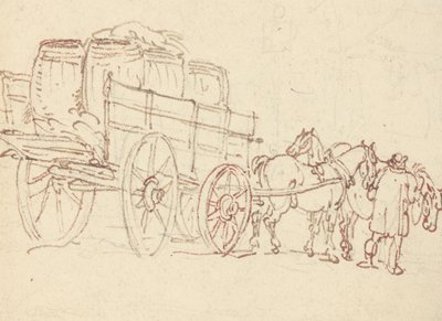 アルバムの描画 作： Thomas Rowlandson